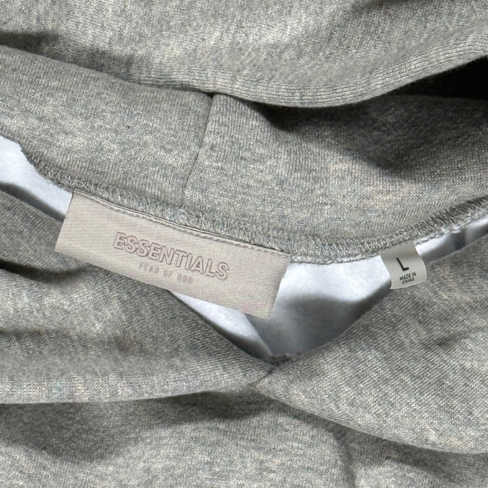 Fear Of God Essentials Dark Oatmeal SS22 Hoodie - Picture 6 of 12